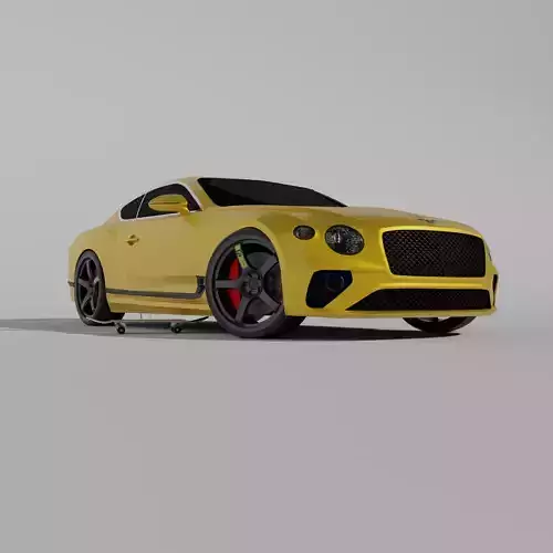 bentley continental gt 2021 3D model