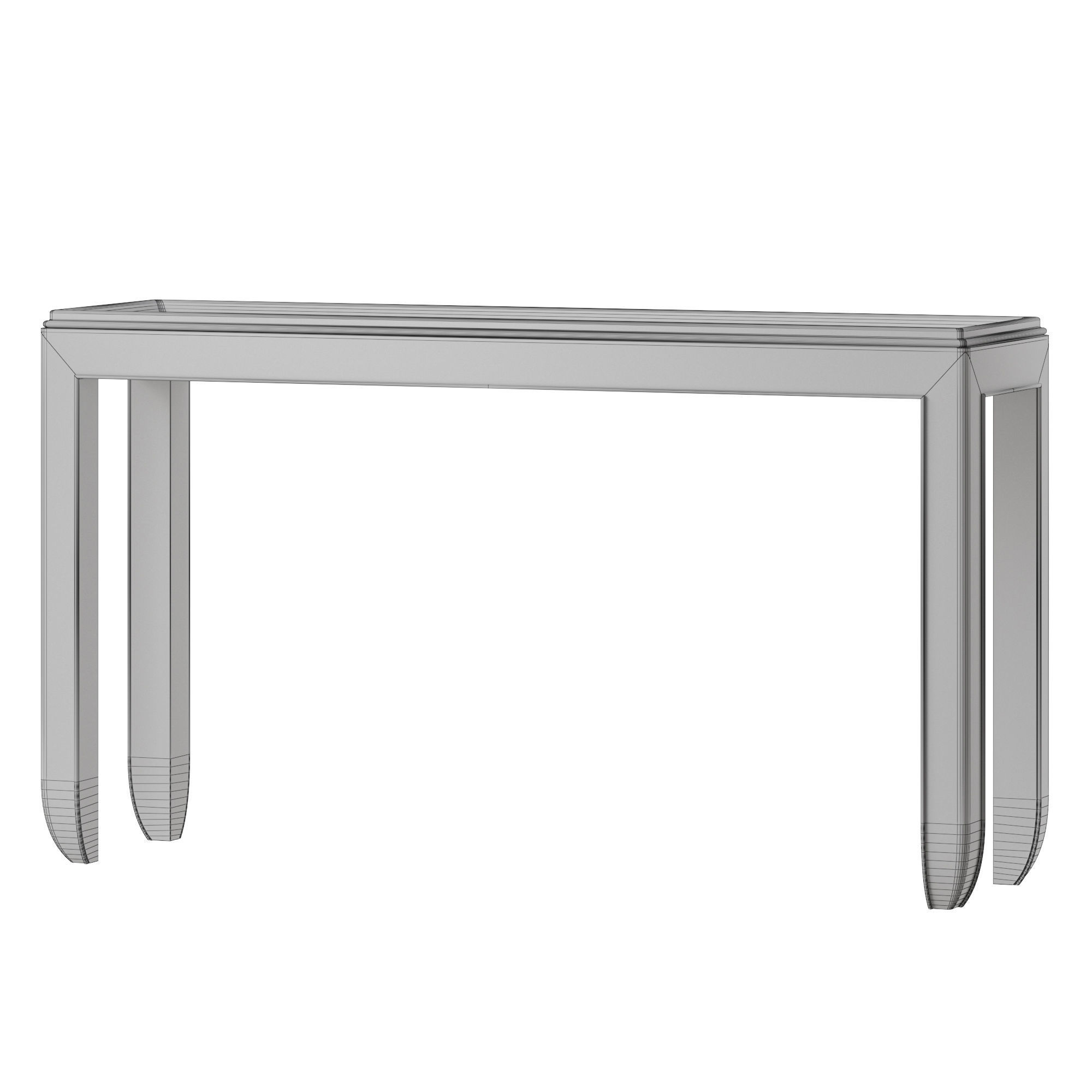 Baker Genevieve Console 3D model_4