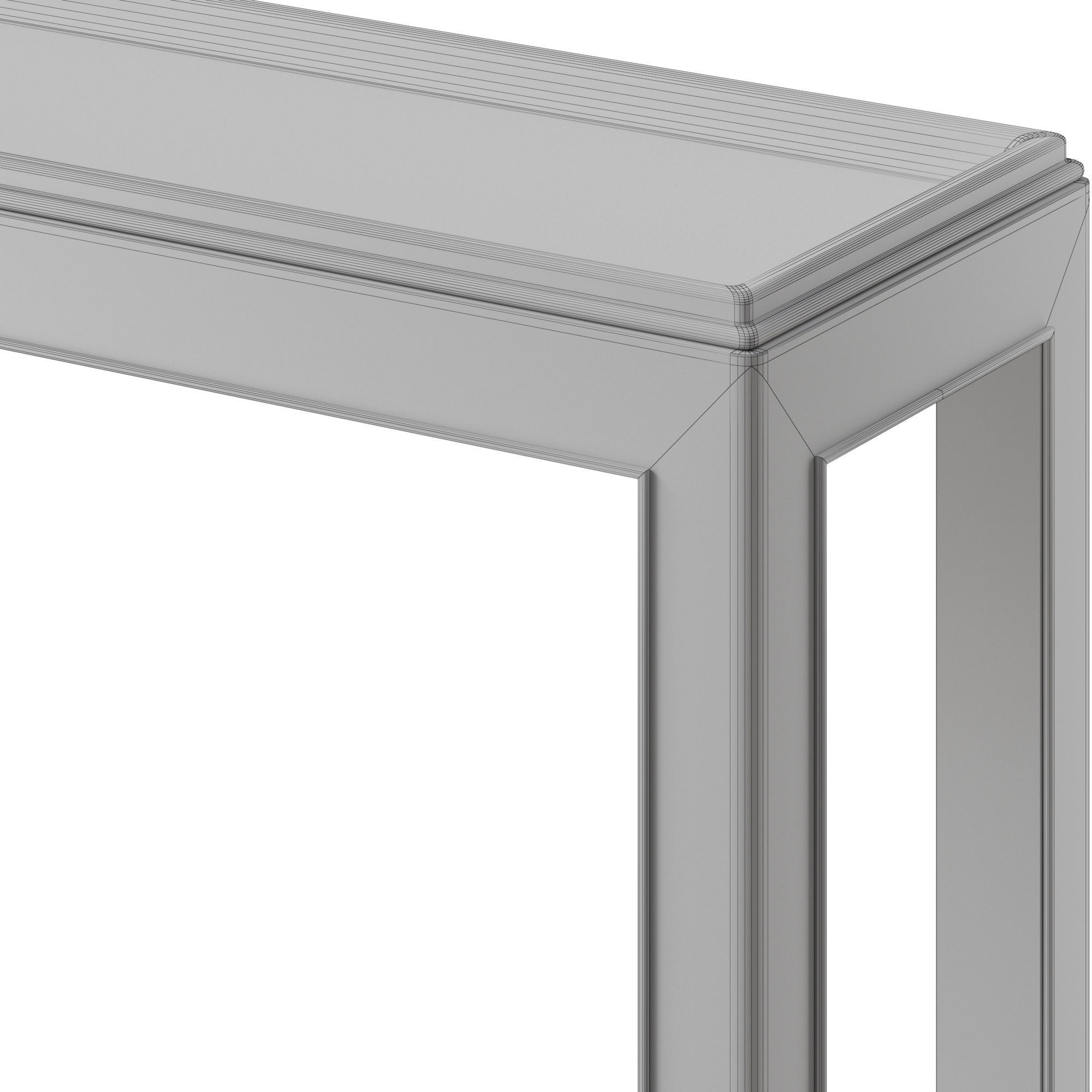 Baker Genevieve Console 3D model_5