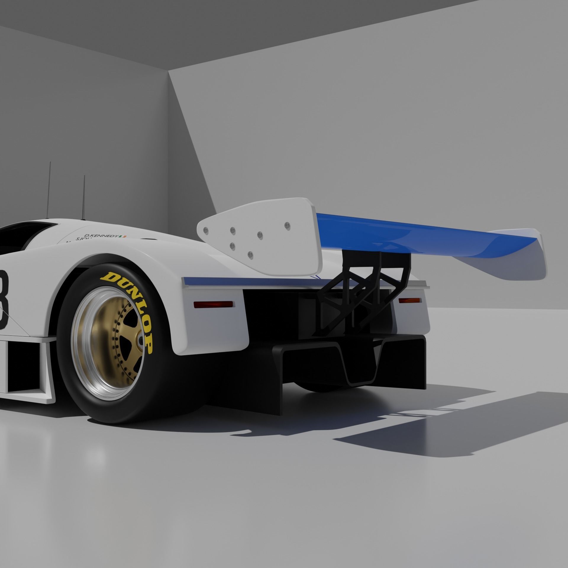 Mazda 787B 3D model_2
