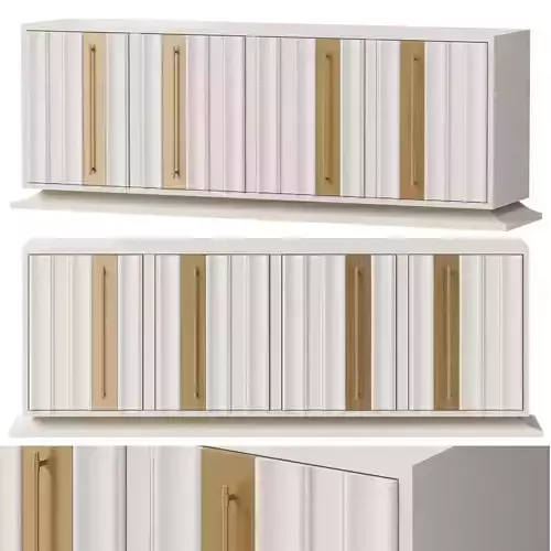 Baker Cascade Credenza 3D model