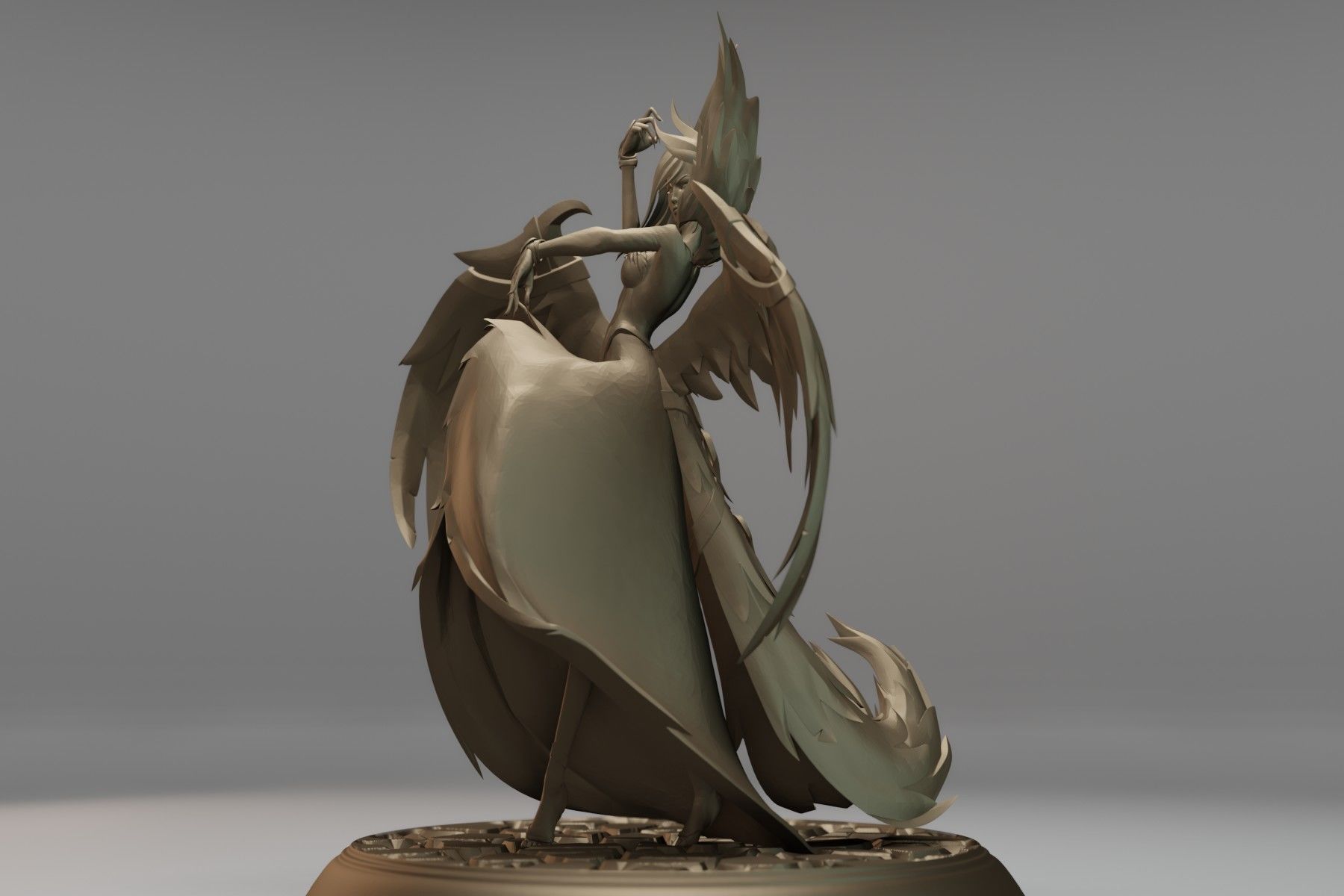 MORGANA - LEAGUE OF LEGENDS 3D print model_1