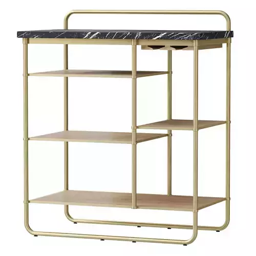 Baker Elegante Bar Cabinet