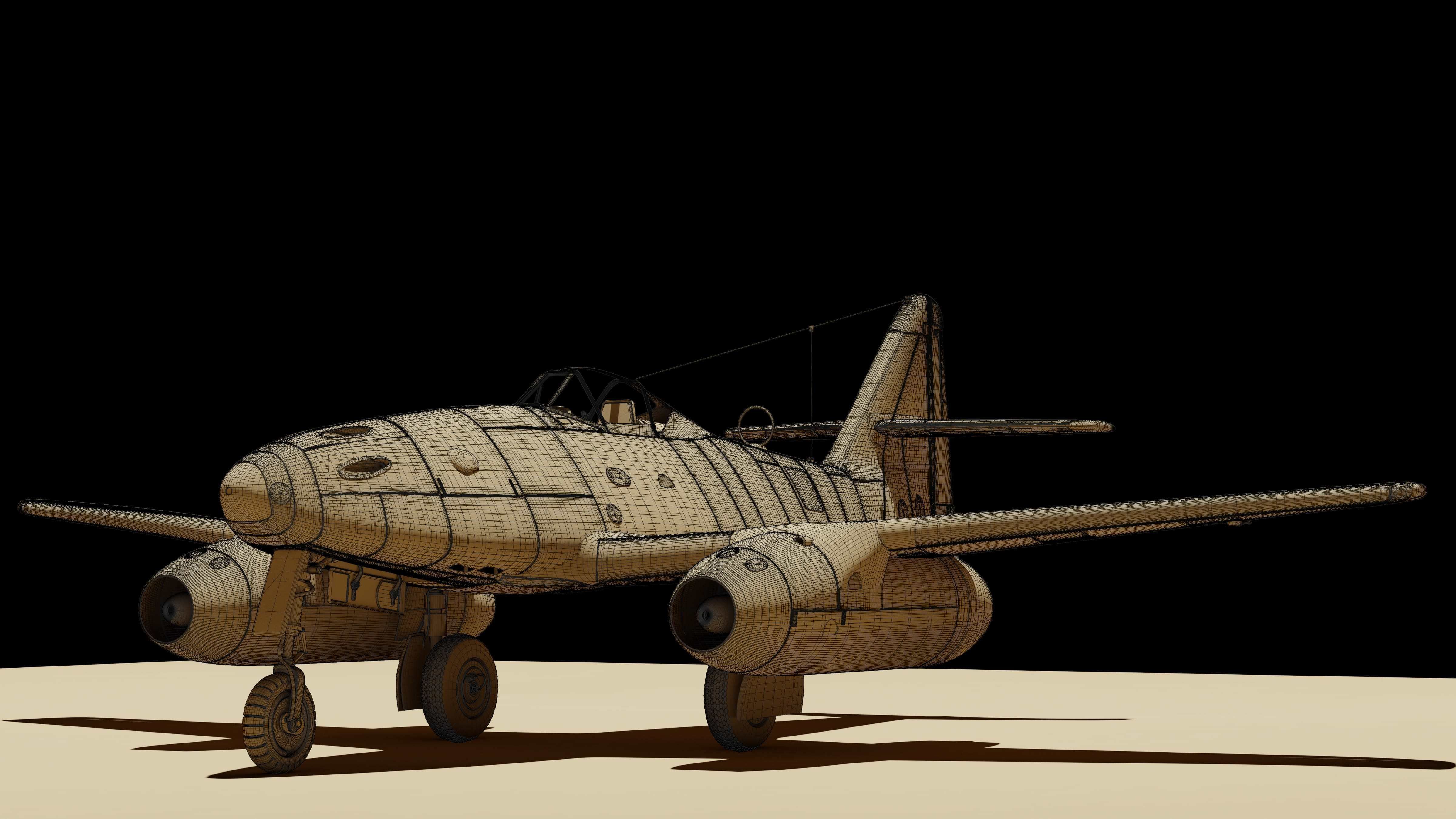 Messerschmitt Me 262 1943-1945  3D model_5