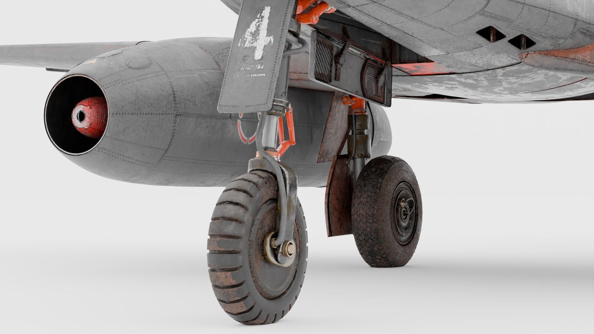 Messerschmitt Me 262 1943-1945  3D model_4