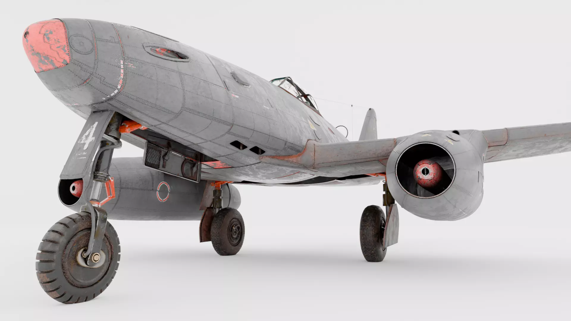 Messerschmitt Me 262 1943-1945  3D model_0