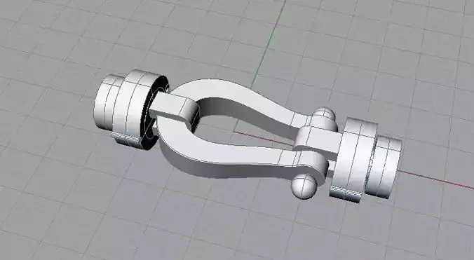 Mens bracelet 3D print model