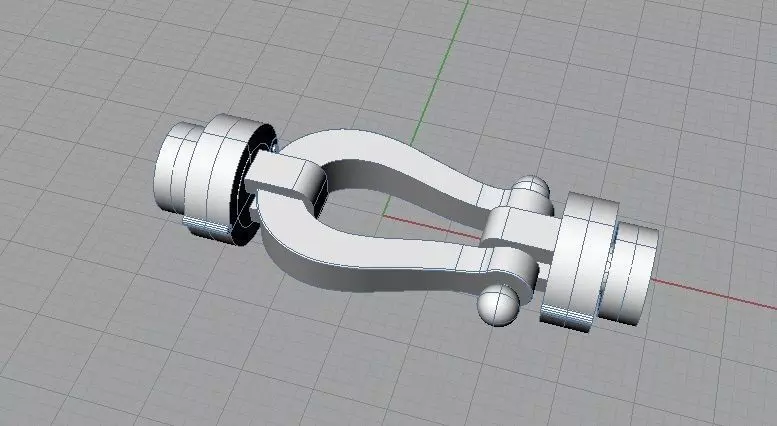 Mens bracelet 3D print model