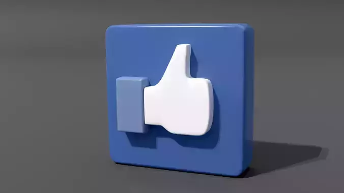 Facebook Logo PBR