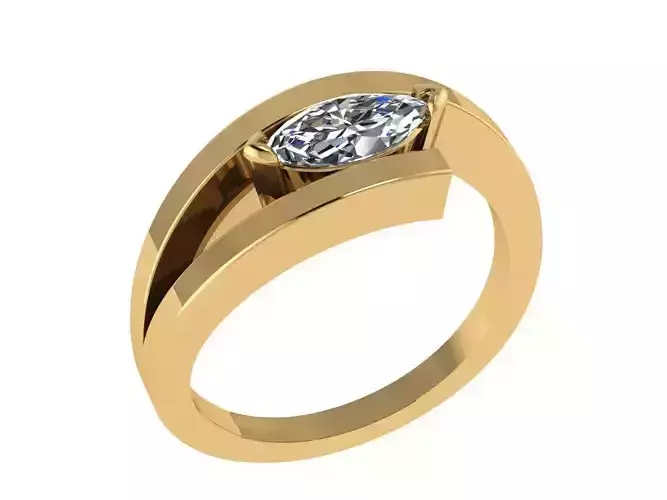 Ring492 gold engagement ring with oval cut diamond