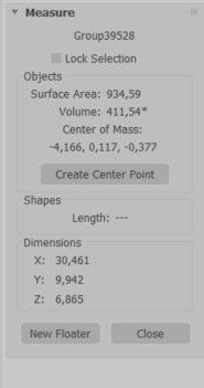 pendant bat 3D print model_7