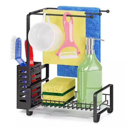 Sponge Holder For Kitchen Sink