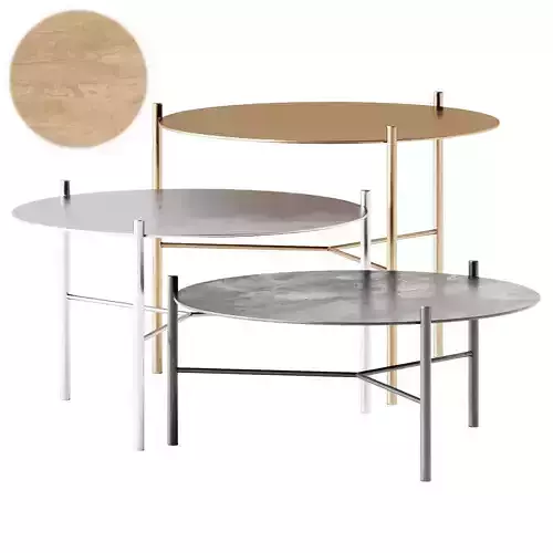 JACK Metal coffee table By EFORMA
