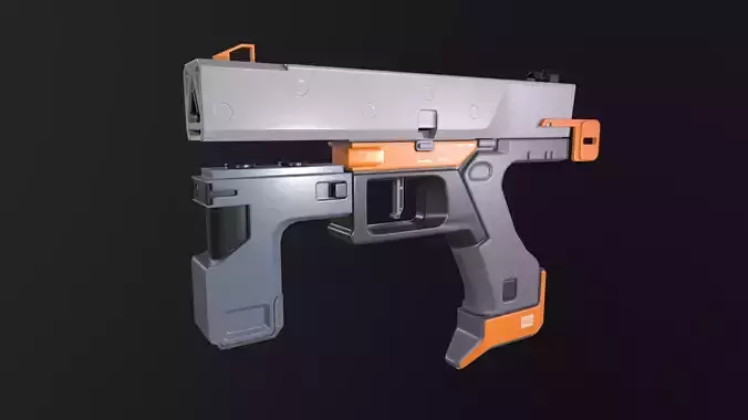 Sci-Fi Pistol 