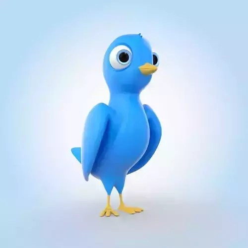 Blue Bird 3D model