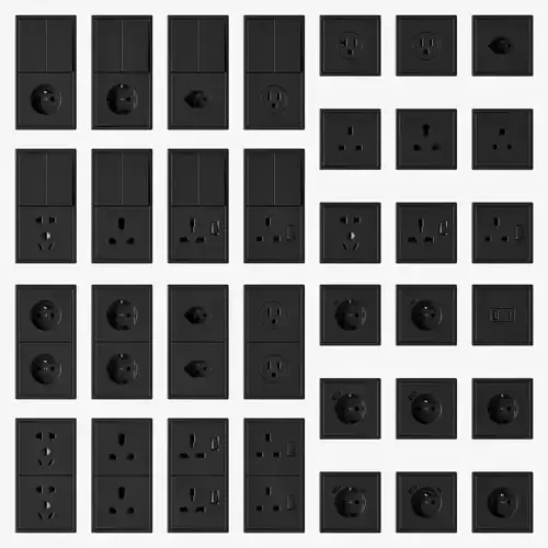 JUNG LS 990- Switches and sockets kit 79