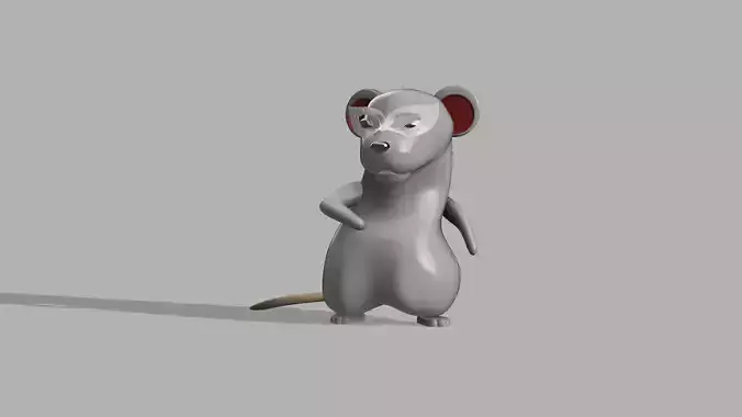 Persona 5 mouse 3D print model