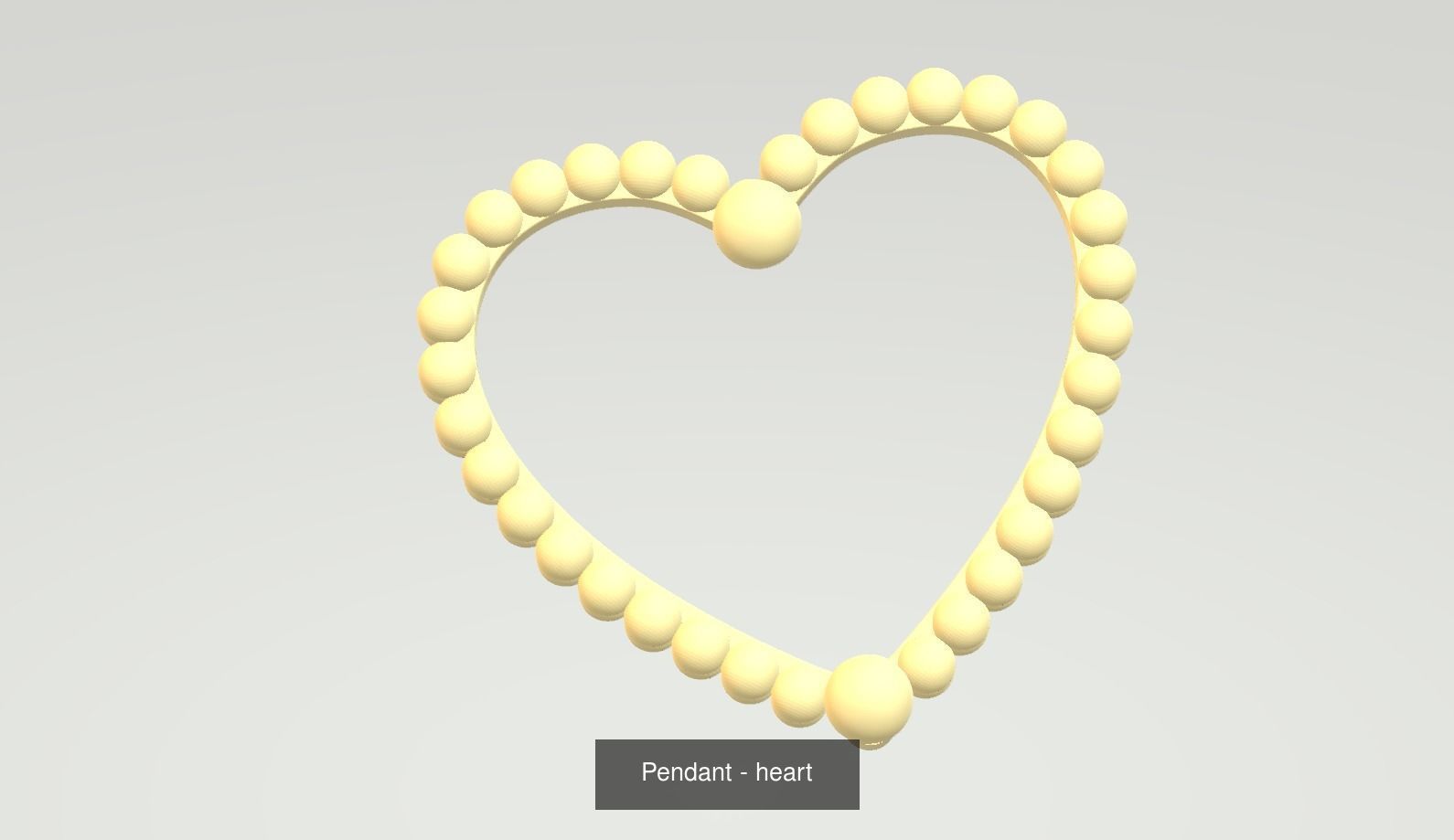 4 Frame Pendant Necklace stl jcd 3D Model Collection_1