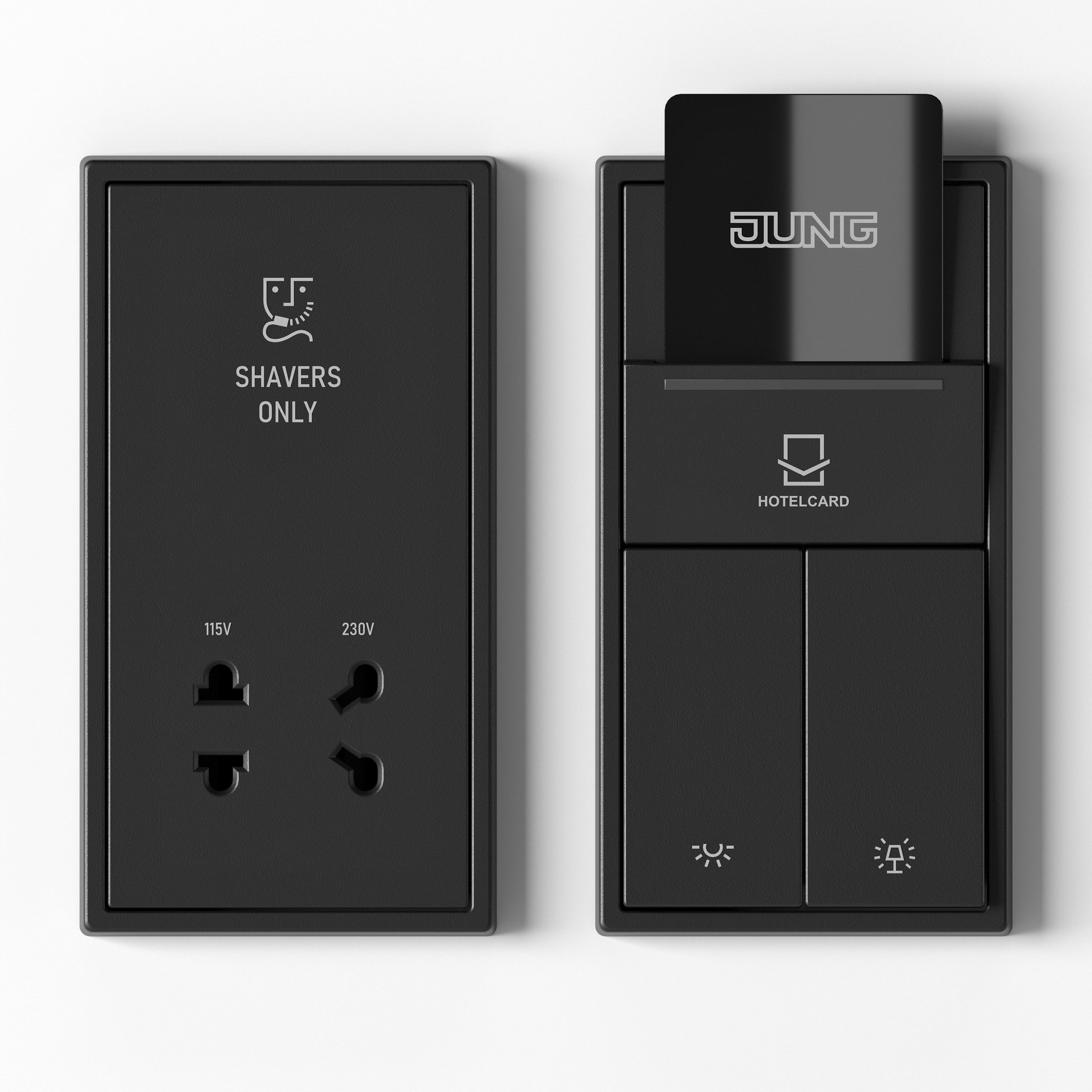 JUNG LS 990 - Hospitality kit 34 items 3D model_3