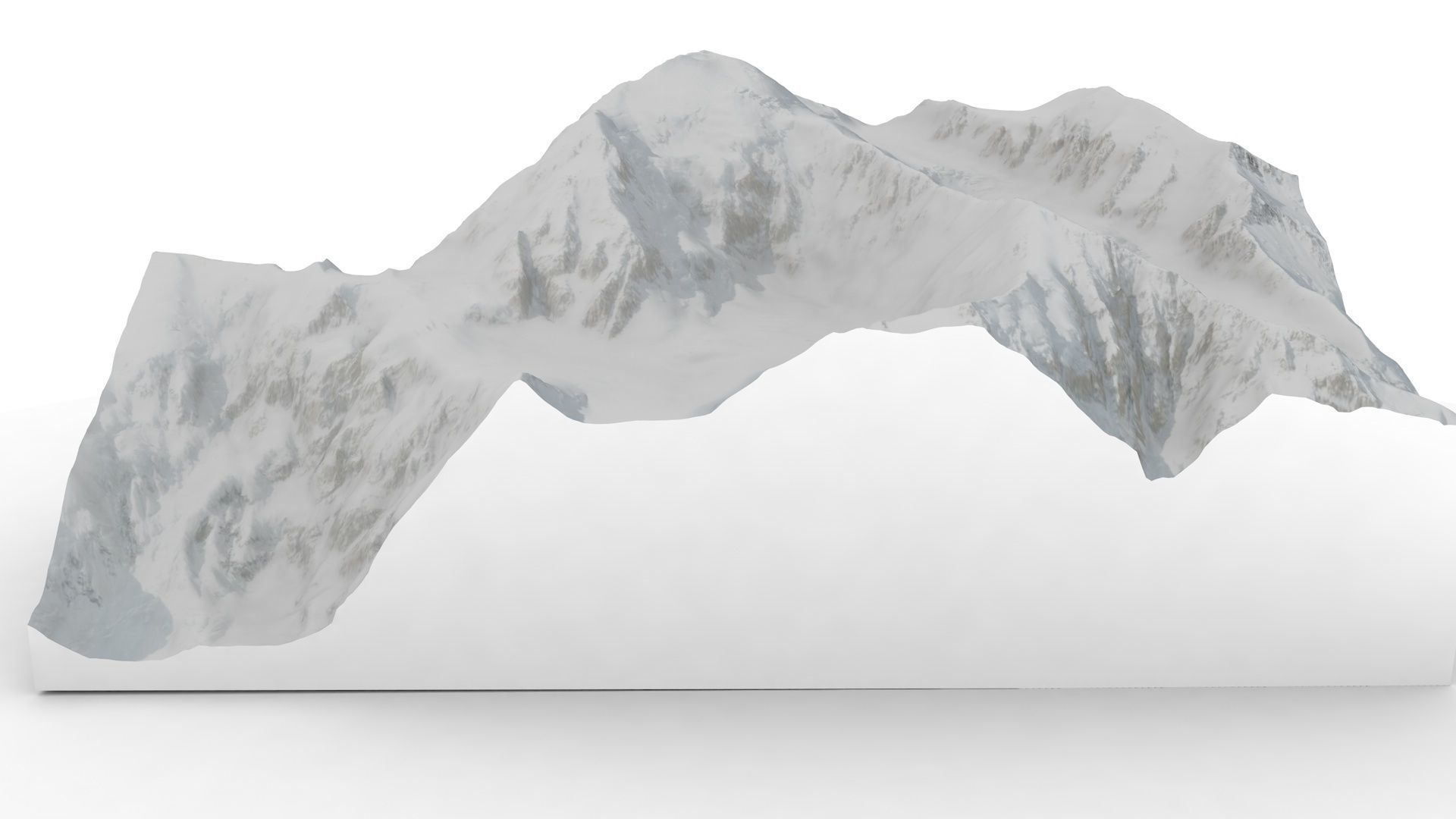 Mount Denali 3D model_4