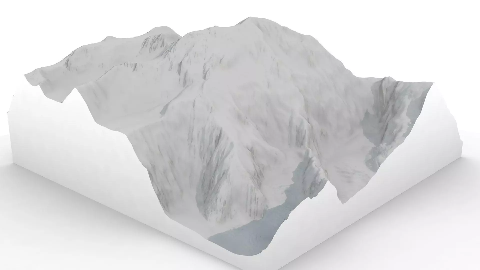 Mount Denali 3D model_0