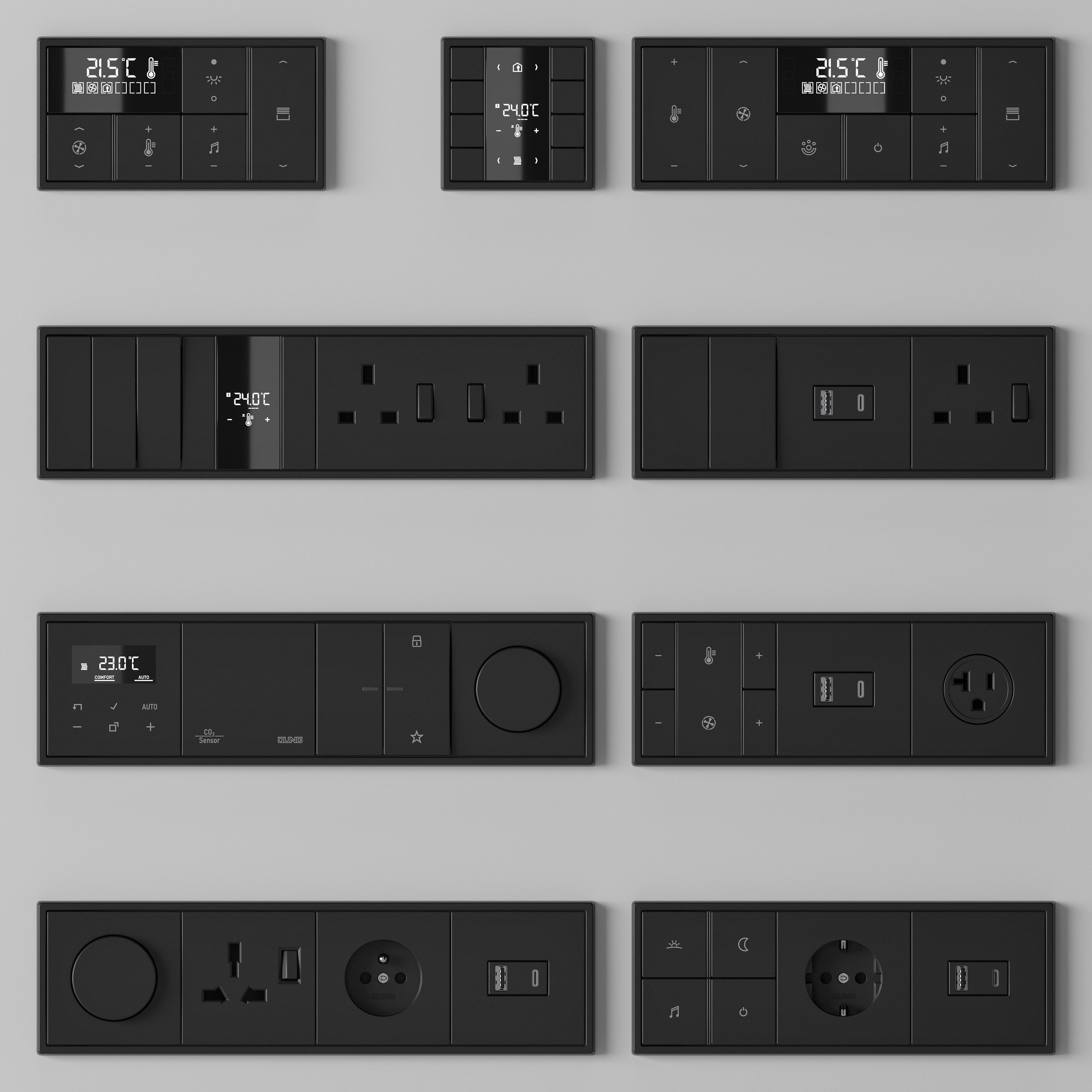 JUNG LS 990 FULL Collection 217 items 3D model_19