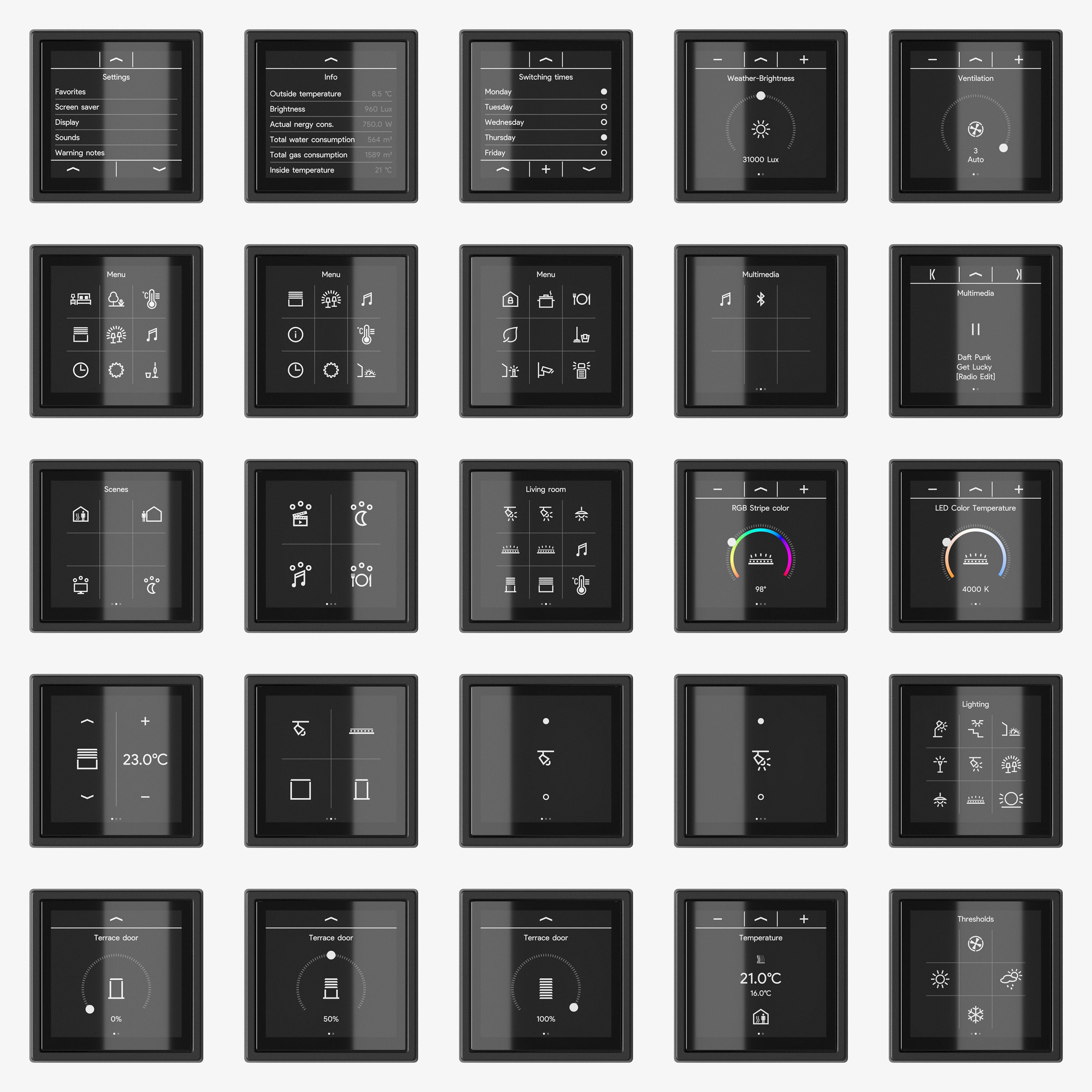 JUNG LS 990 FULL Collection 217 items 3D model_14