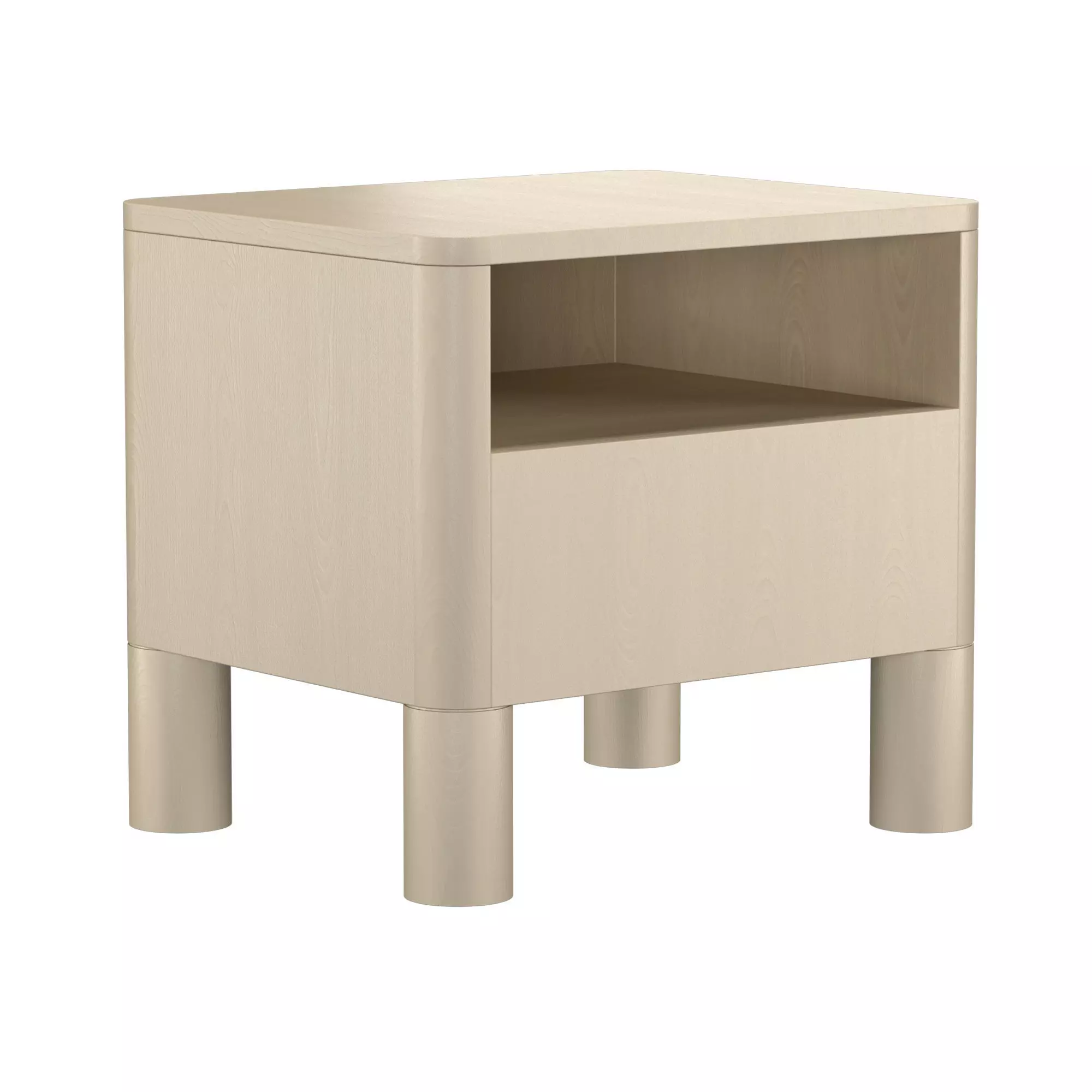 Artie Open Bedside 3D model_0