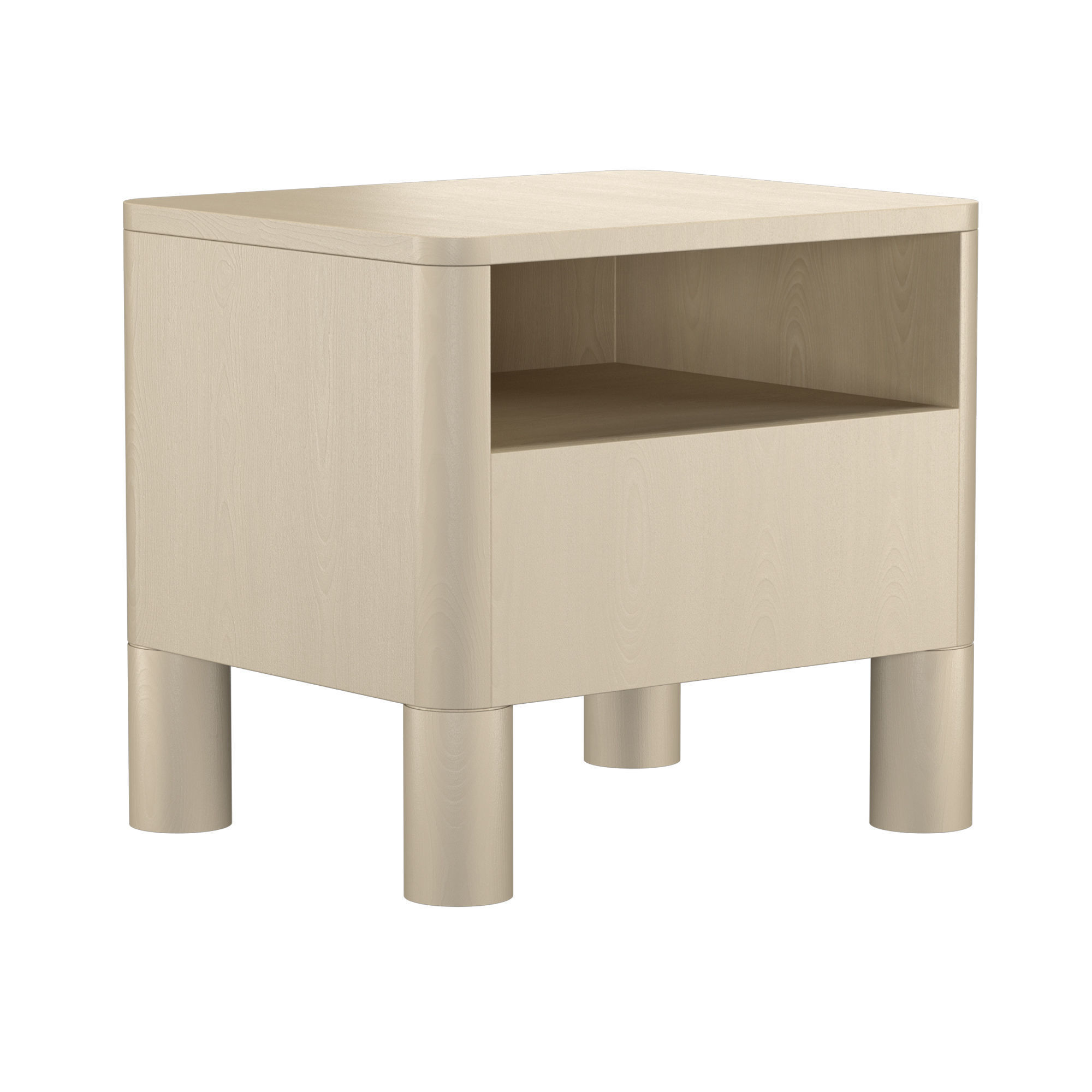 Artie Open Bedside 3D model_4