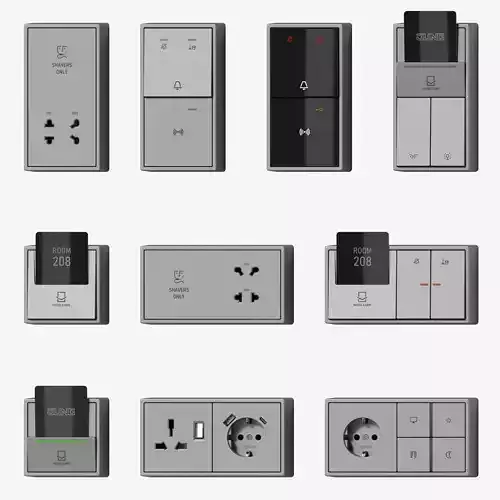 JUNG LS Cube - Hospitality kit 34 items