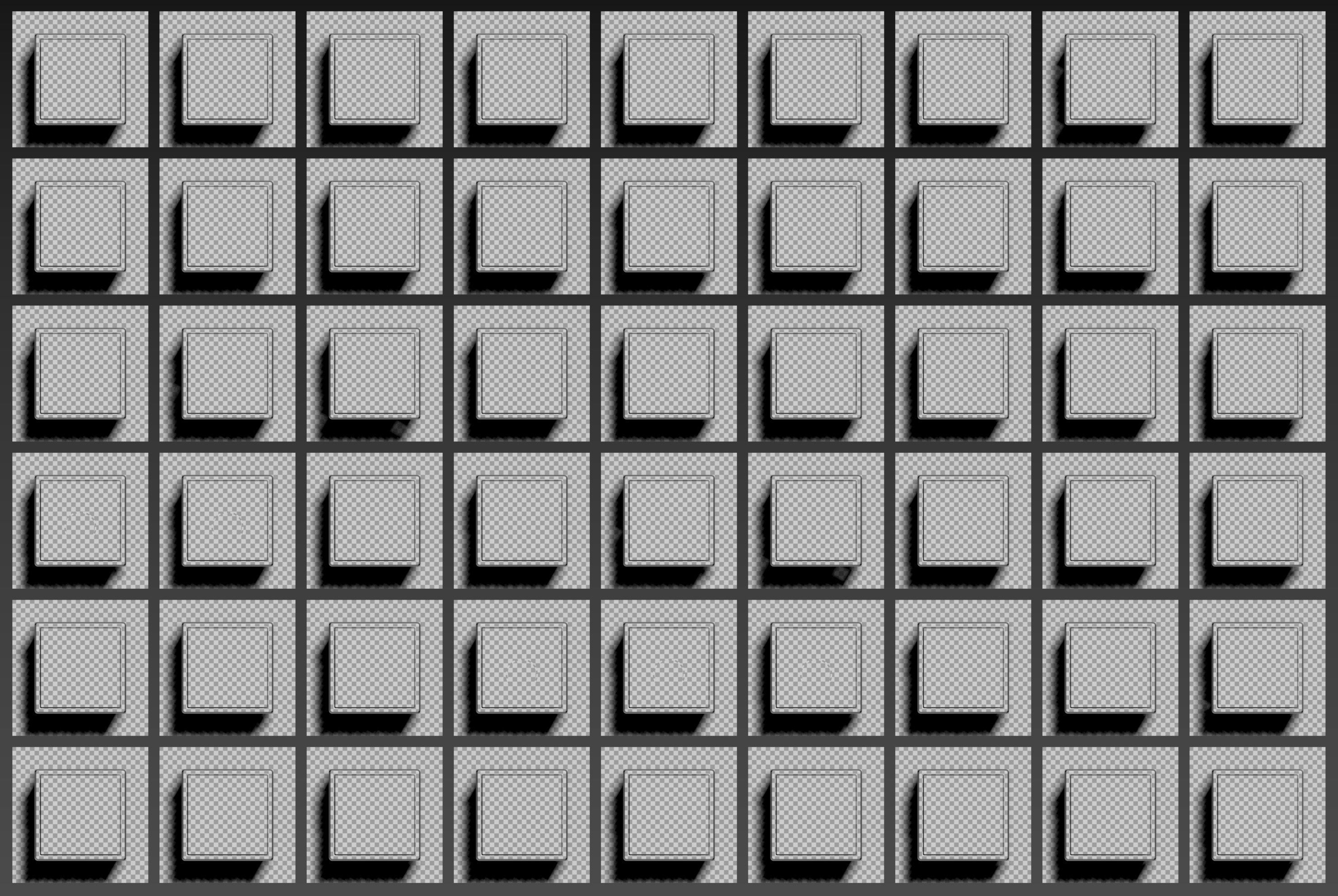 JUNG LS Cube LS Touch smart KNX kit 54 items 3D model_7