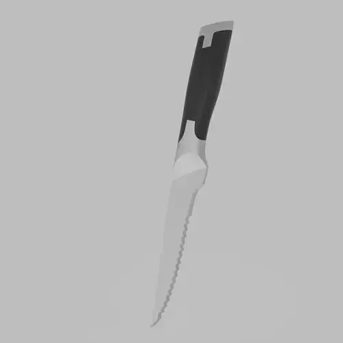 Steak real knife 3D model
