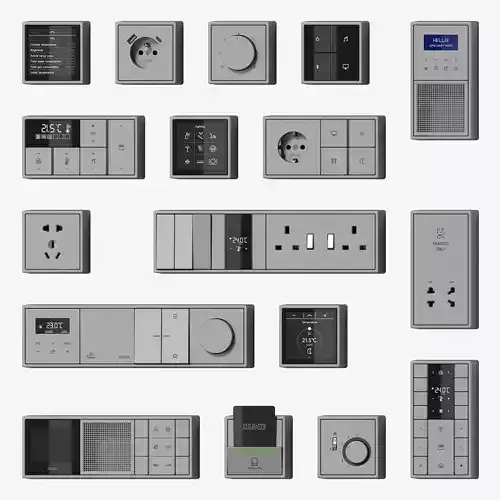 JUNG LS Cube FULL Collection 217 items
