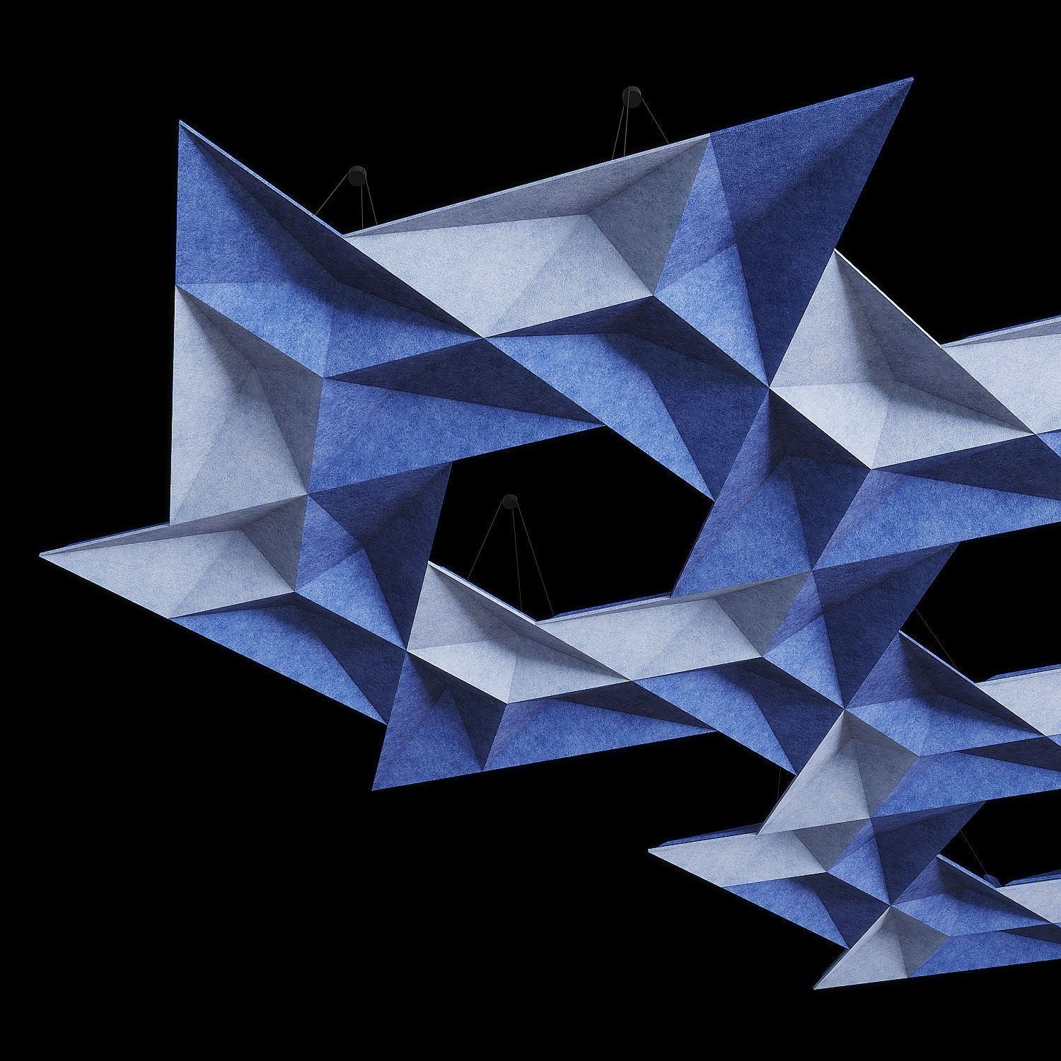 FRACTAL modular cloud 3D model_1
