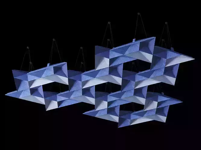FRACTAL modular cloud 3D model