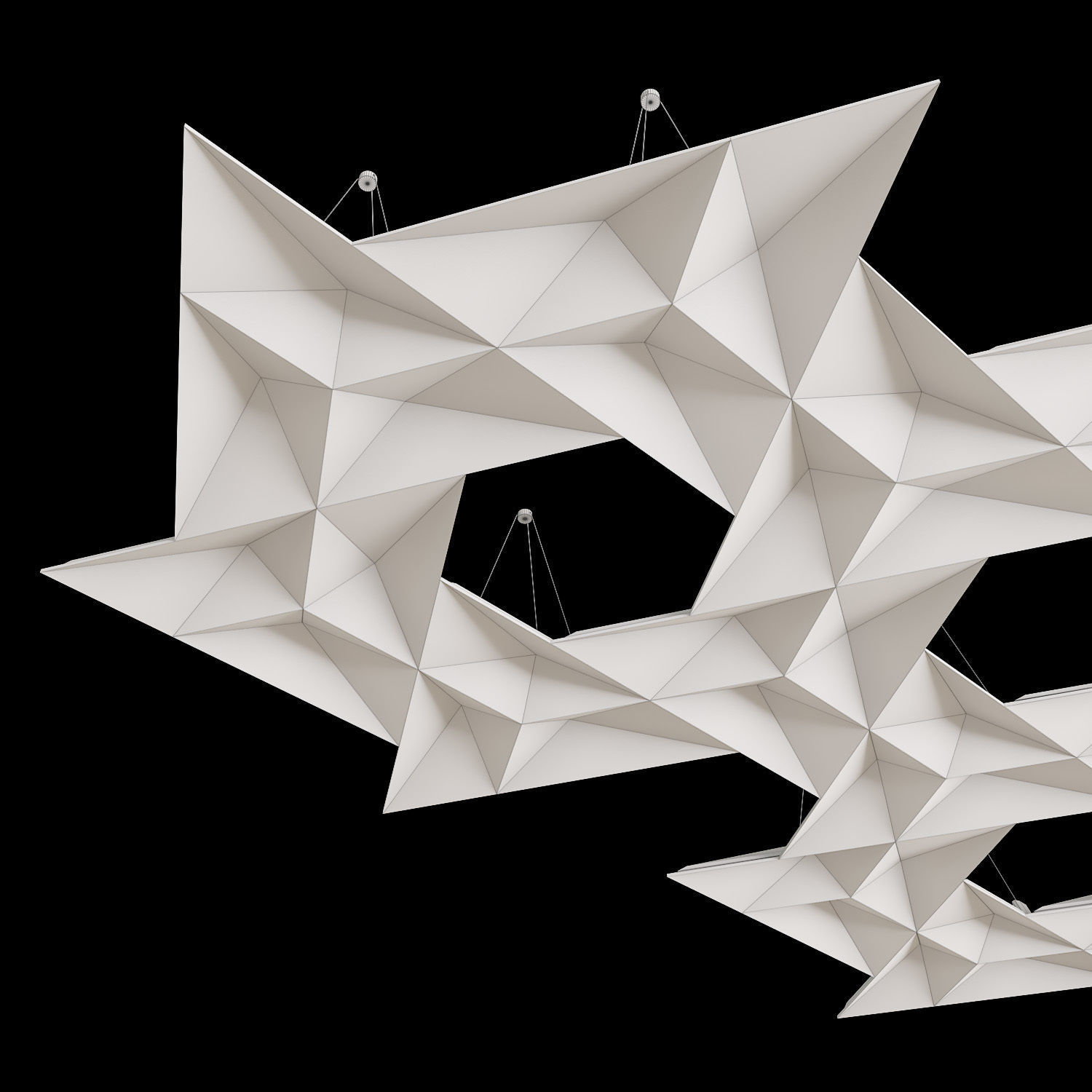 FRACTAL modular cloud 3D model_5