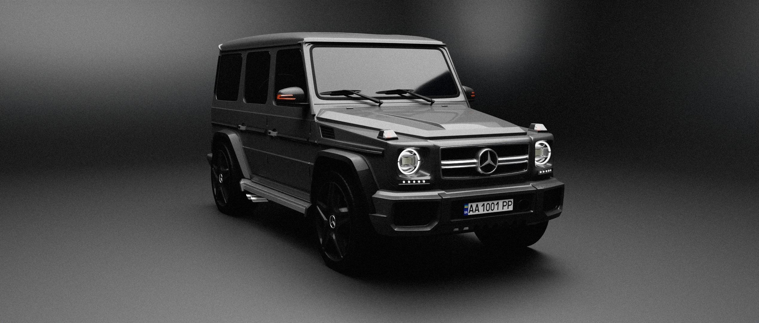 Mercedes-Benz G-Class W463 G65 FOR SUBDIV Low-poly 3D model_23