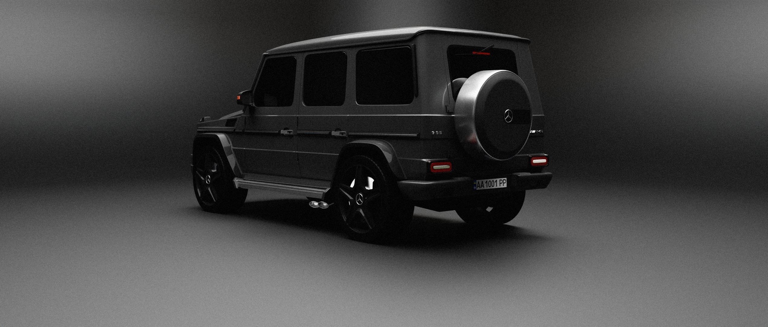 Mercedes-Benz G-Class W463 G65 FOR SUBDIV Low-poly 3D model_20