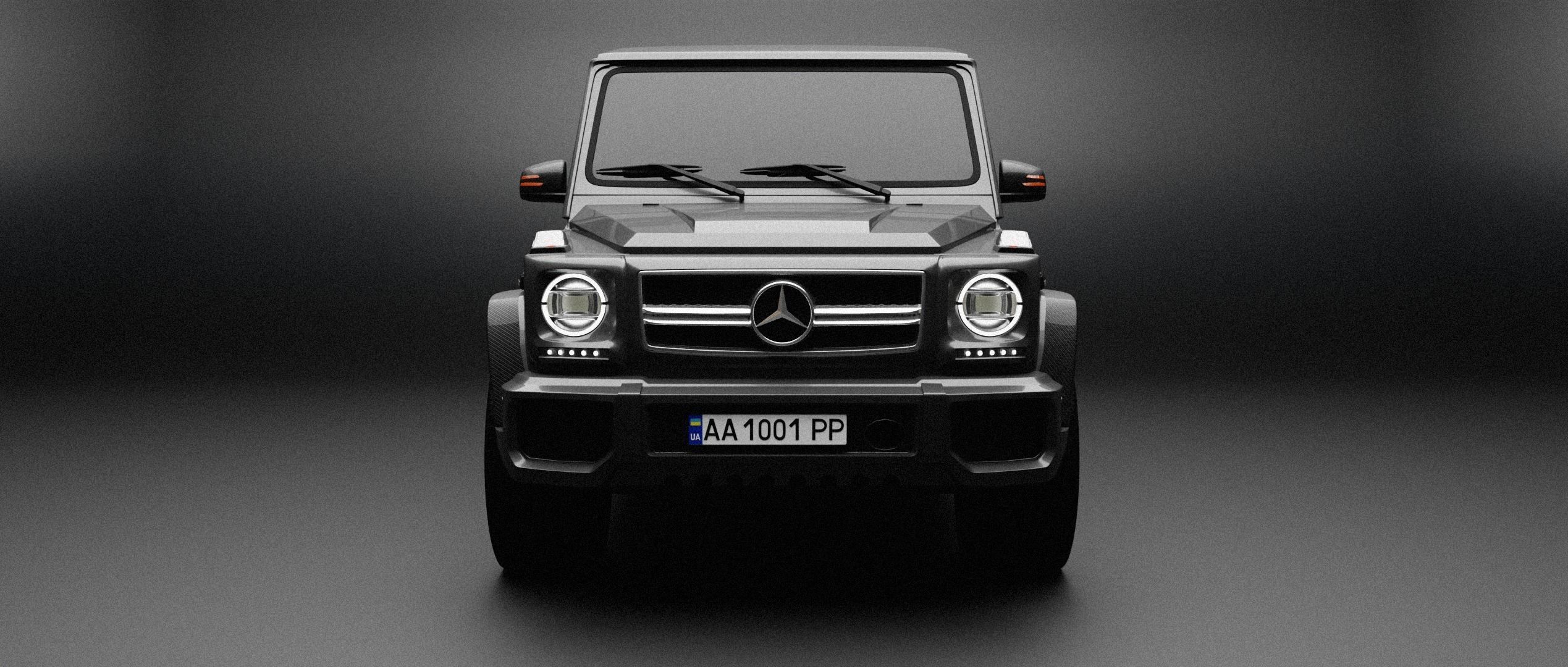 Mercedes-Benz G-Class W463 G65 FOR SUBDIV Low-poly 3D model_7