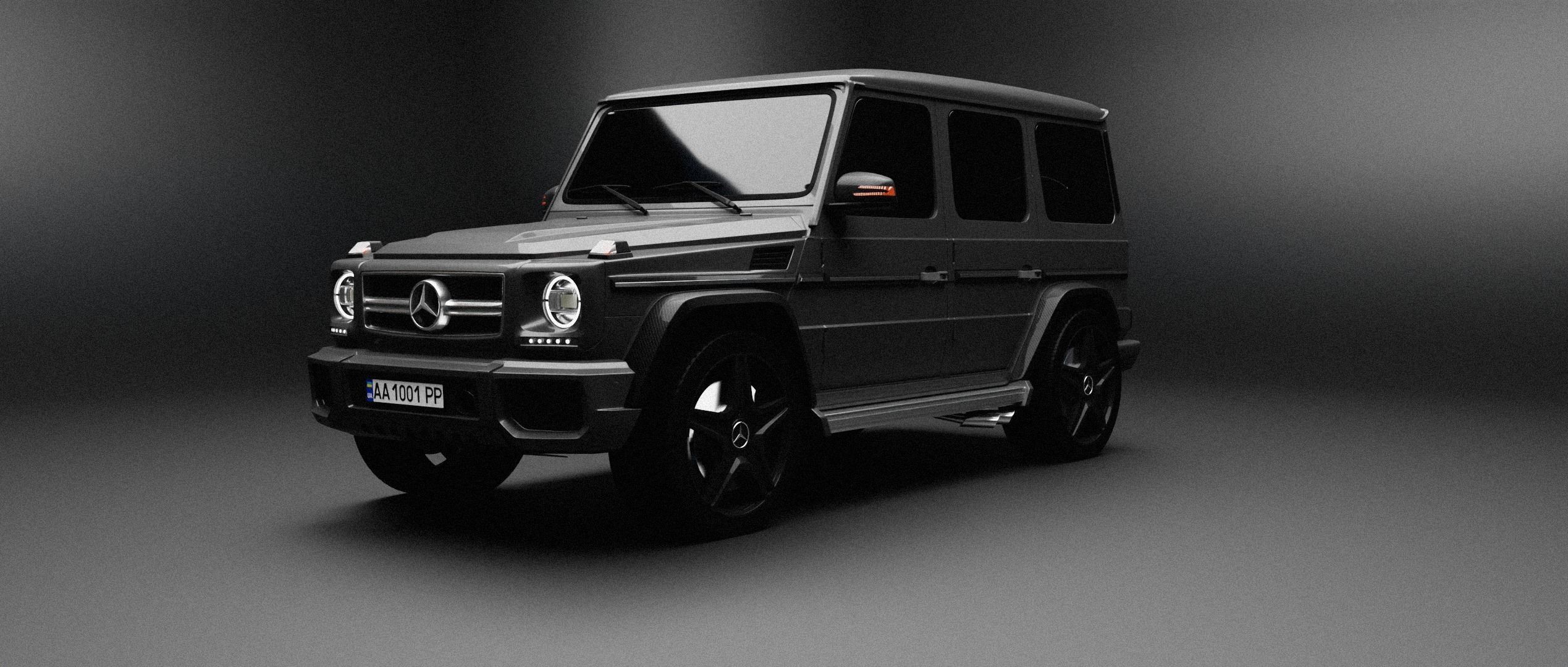 Mercedes-Benz G-Class W463 G65 FOR SUBDIV Low-poly 3D model_3