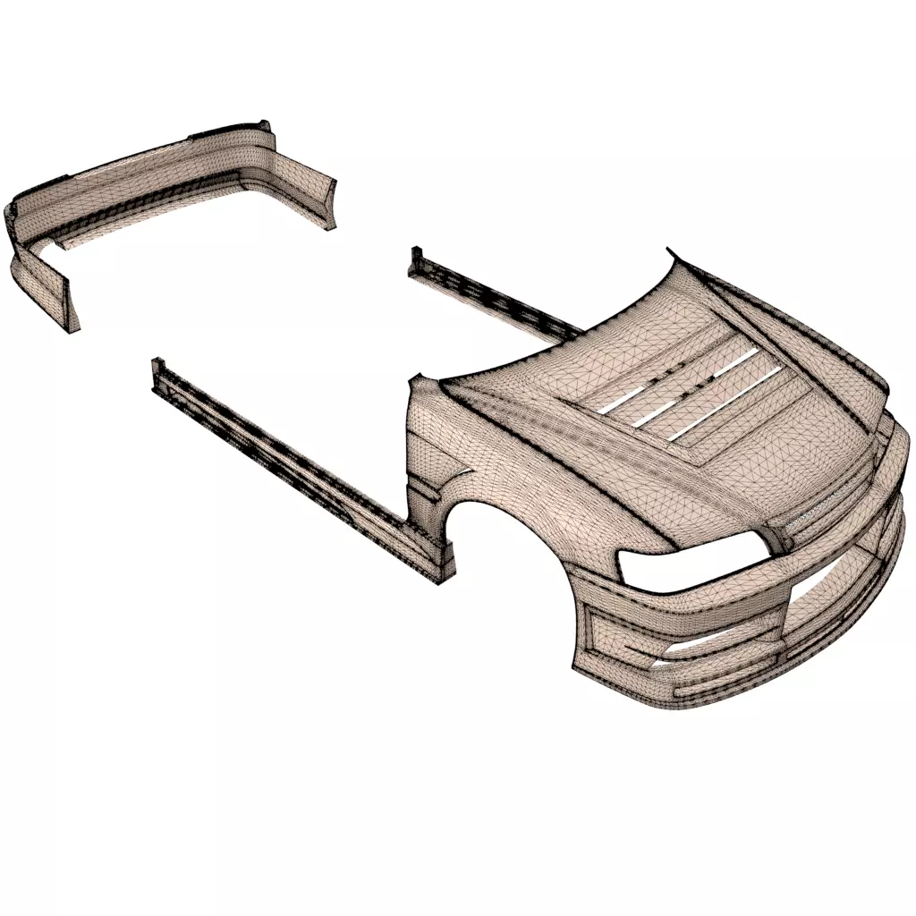 ボディ・フェイスケア kaz Kazama Promode JZX100 Chaser Body Kit with Grilles 3D model | CGTrader