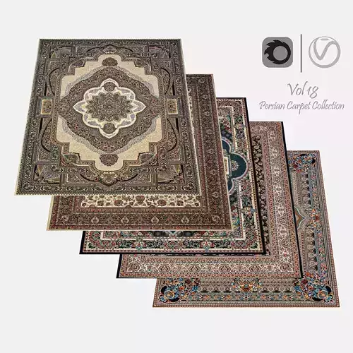 Persian Carpet Collection-vol18-4k texture