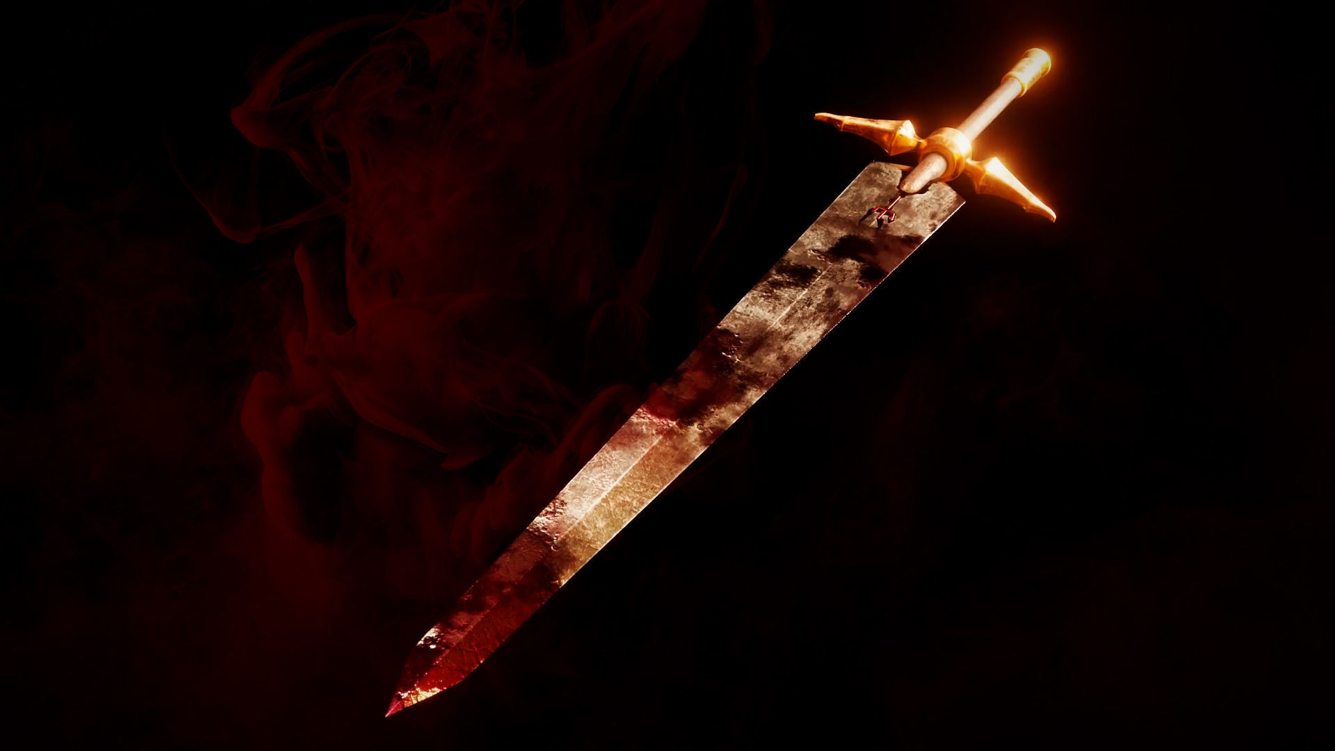 Claymore - Claymore Anime Low-poly 3D model_3