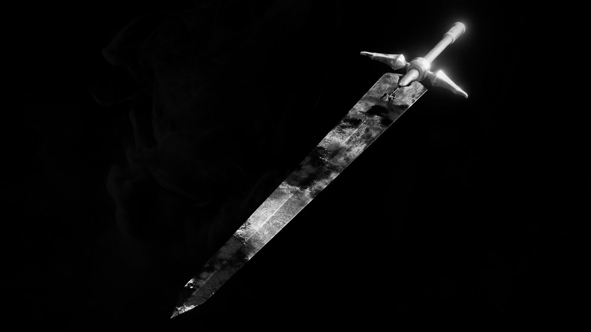 Claymore - Claymore Anime Low-poly 3D model_5