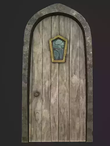 Stylized Door and Window