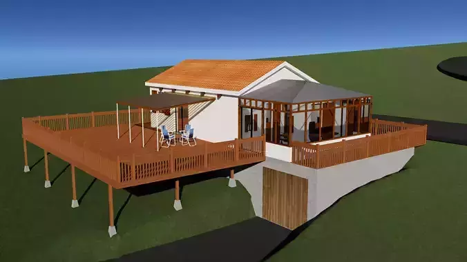 Concept House - 60msq - Tiny Home - Furnished