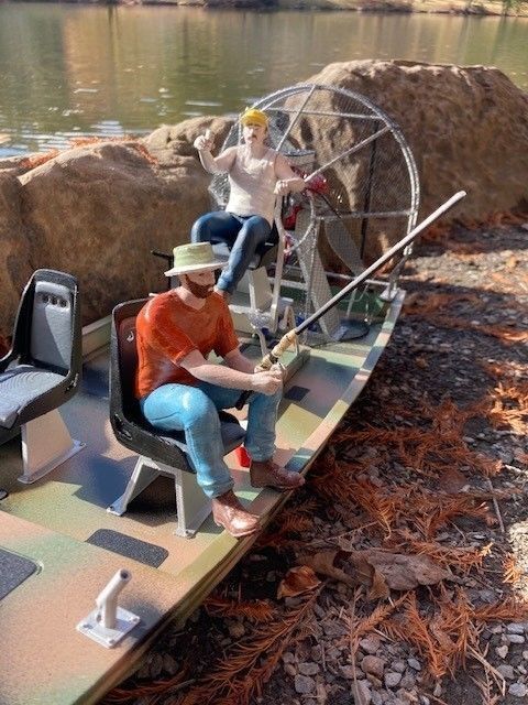 10th Scale RC Airboat 3D Printer Files and Instructions 3D print model_3