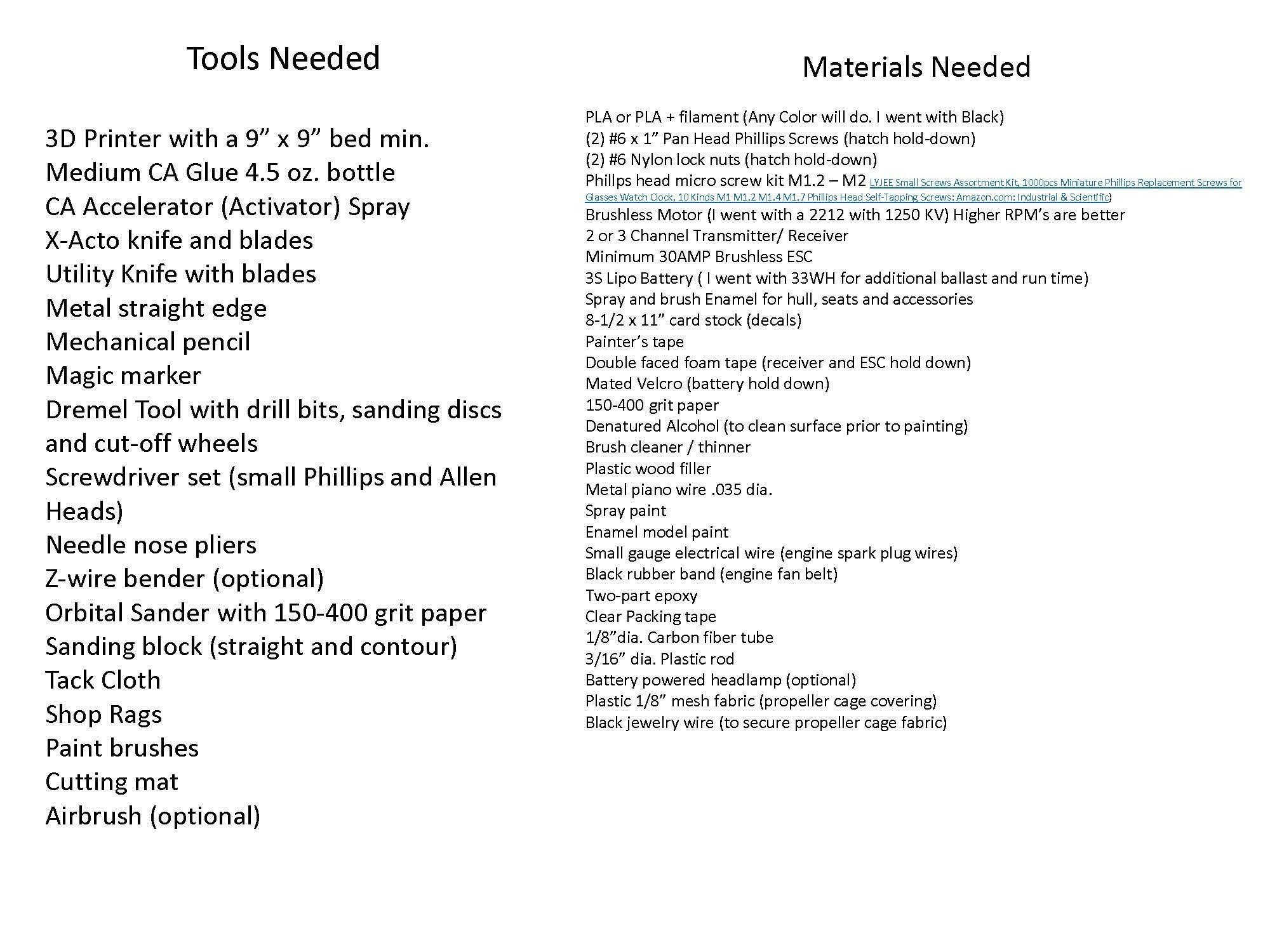 10th Scale RC Airboat 3D Printer Files and Instructions 3D print model_7