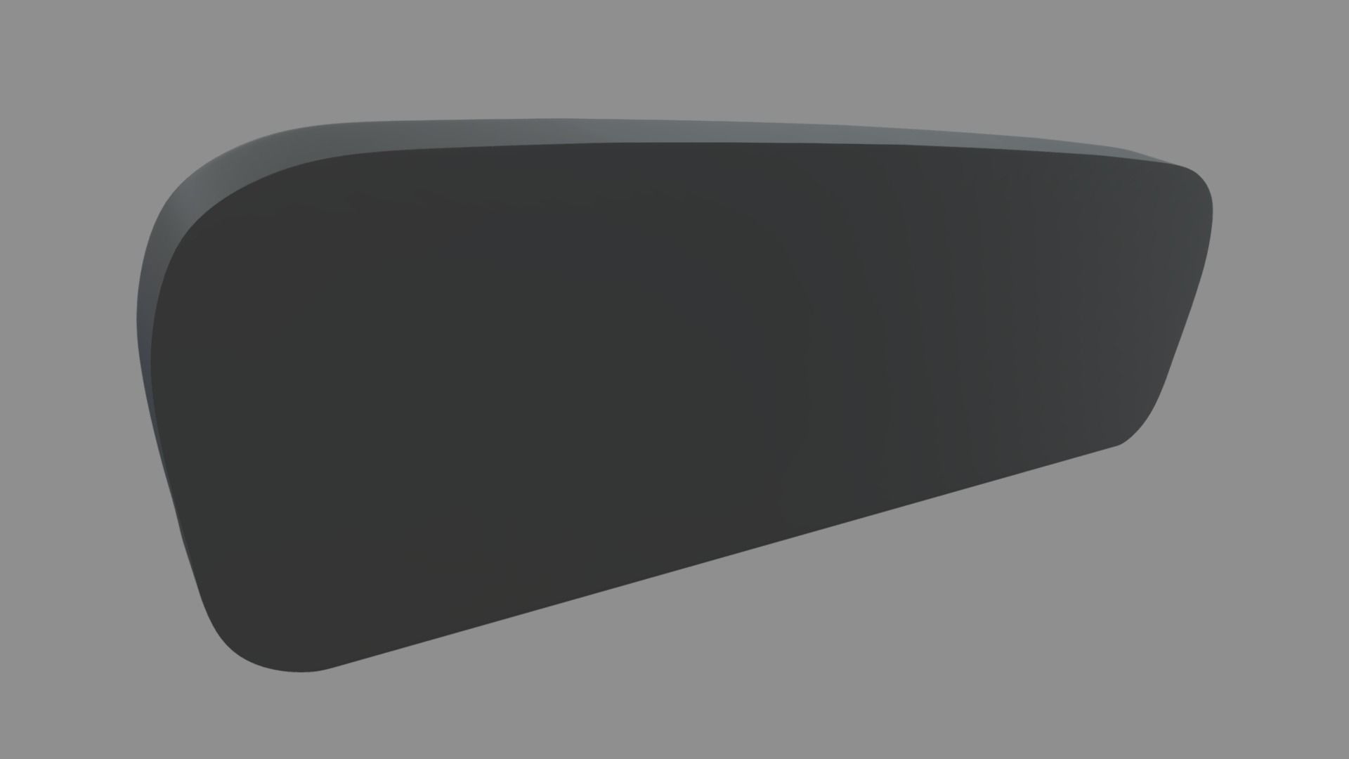 Front Bumper Jeep Low-poly 3D model_2