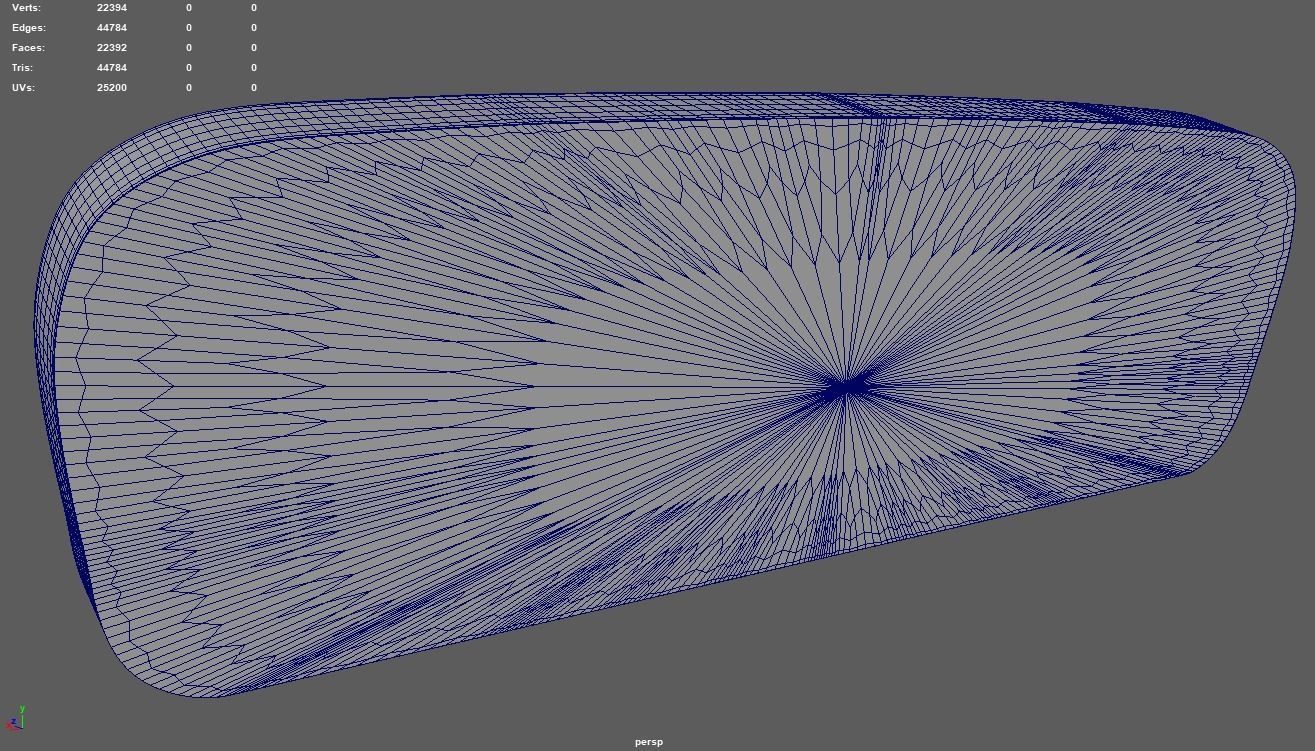 Front Bumper Jeep Low-poly 3D model_8